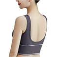 thumbnail image 5 of Darzheoy Sports Bras for Women Beautiful Back Letter U-shaped Sling Sports Yoga Vest Chest Pad Tube Without Steel Wrapped Chest Underwear One Size, 5 of 6