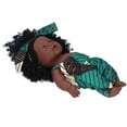 thumbnail image 3 of Muñeca Africana BuyWeekMX Muñeca Reborn de 30 Cm PVC, 3 of 9