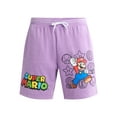 thumbnail image 5 of Super Mario, Men's & Big Men's Its A Me Power Up Graphic Jogger Shorts, Sizes S-3X, 5 of 5