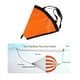 thumbnail image 4 of Yuarrent Calcetín de deriva para barco eléctrico de 12 pulgadas, cuerda de freno para Kayak Drogue de mar de PVC, recuperación de Rafting, Deportes acuáticos met bal, 4 of 6