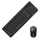 thumbnail image 1 of Teclado y ratón Juego de ratón inalámbrico Ordenador PC Oficina Mute Gaming Ratones Teclado con teclas redondas, Negro Eigraketly EL001646-02B, 1 of 2
