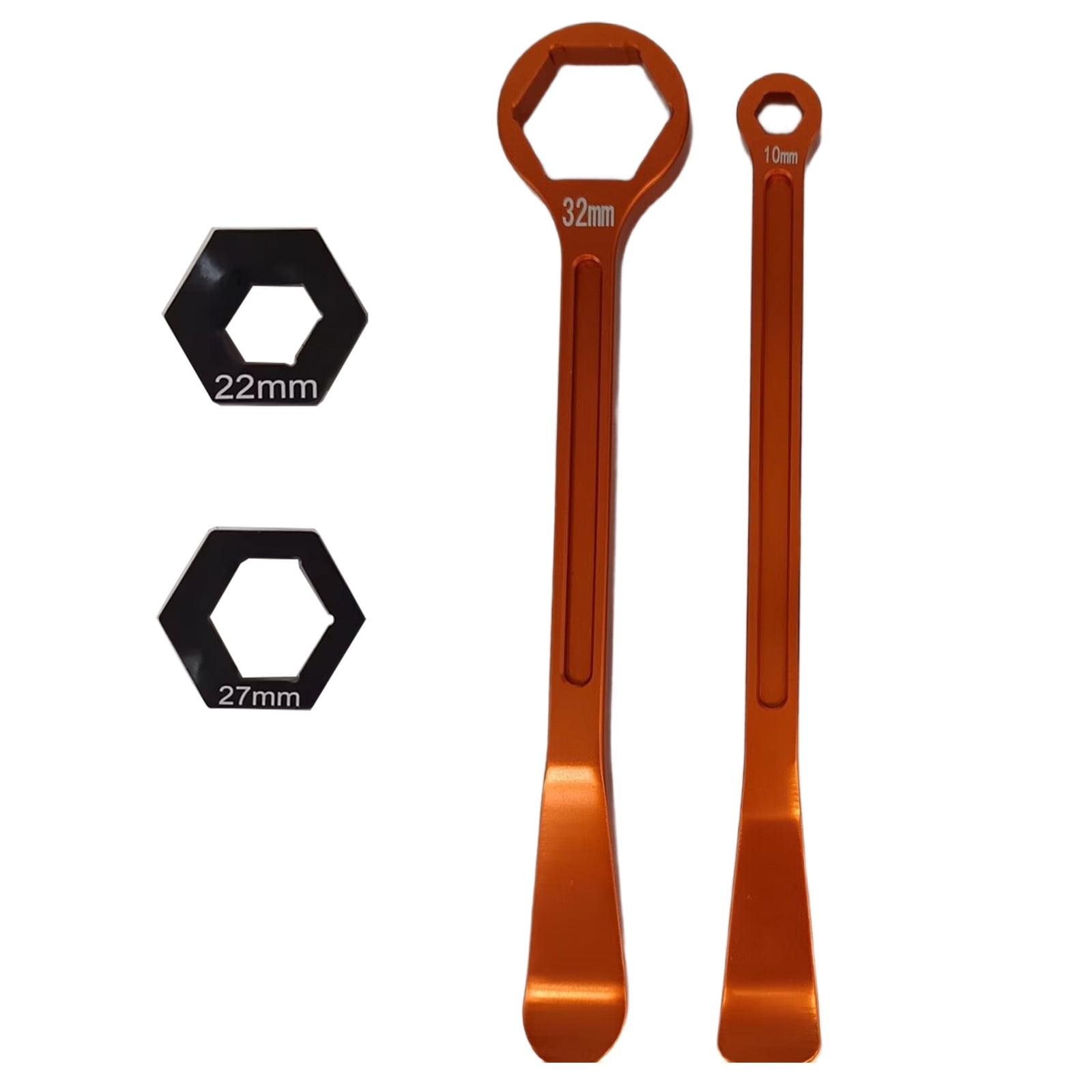 Aluminum Tire Lever Wrench Tool Set Motorcycle Tire Change Set 13/22/27/32mm Motorbike Tyre Installation Tool