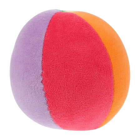 Amosfun Squeaky Pet Toy Plush Ball Dog Toy Multi-colored for Dog Owners 1 Set