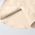 thumbnail image 7 of CCRFTGI Girls Boys Polo Shirt Button Down Collared Casual Spring Summer Dress Shirts for Children Classic Size 8 Oxford Quick Dry Long Sleeve School Shirt Khaki 2-3 Years, 7 of 7