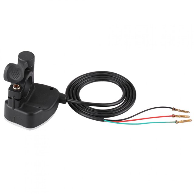 Acelerador de Pulgar Para Bicicleta Eléctrica de 22 mm, Reemplazo completo del Mercado de Accesorios, Material Plásstico de, Adecuado para la Mayoría de los Aceleradores de