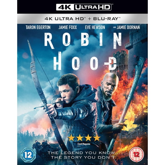 Robin Hood (4K Ultra HD) Paul Anderson Tim Minchin Björn Bengtsson Josh Herdman Ian Peck