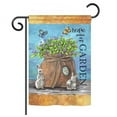 thumbnail image 2 of Breeze Decor 00066 Welcome Hope Grows 2-Sided Vertical Impression House Flag - 28 x 40 in., 2 of 2