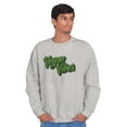 thumbnail image 5 of Vegan Vibes Vegetarian Lifestyle Sweatshirt for Men or Women Brisco Brands X, 5 of 6