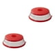 thumbnail image 2 of Ounissouiy Microwave Plate Cover Oven Plate Cover Guard Fresh-keeping with Lid Covers Vegetables Oil-proof Splatter Vent Fruit Type3 NO3, 2 of 6