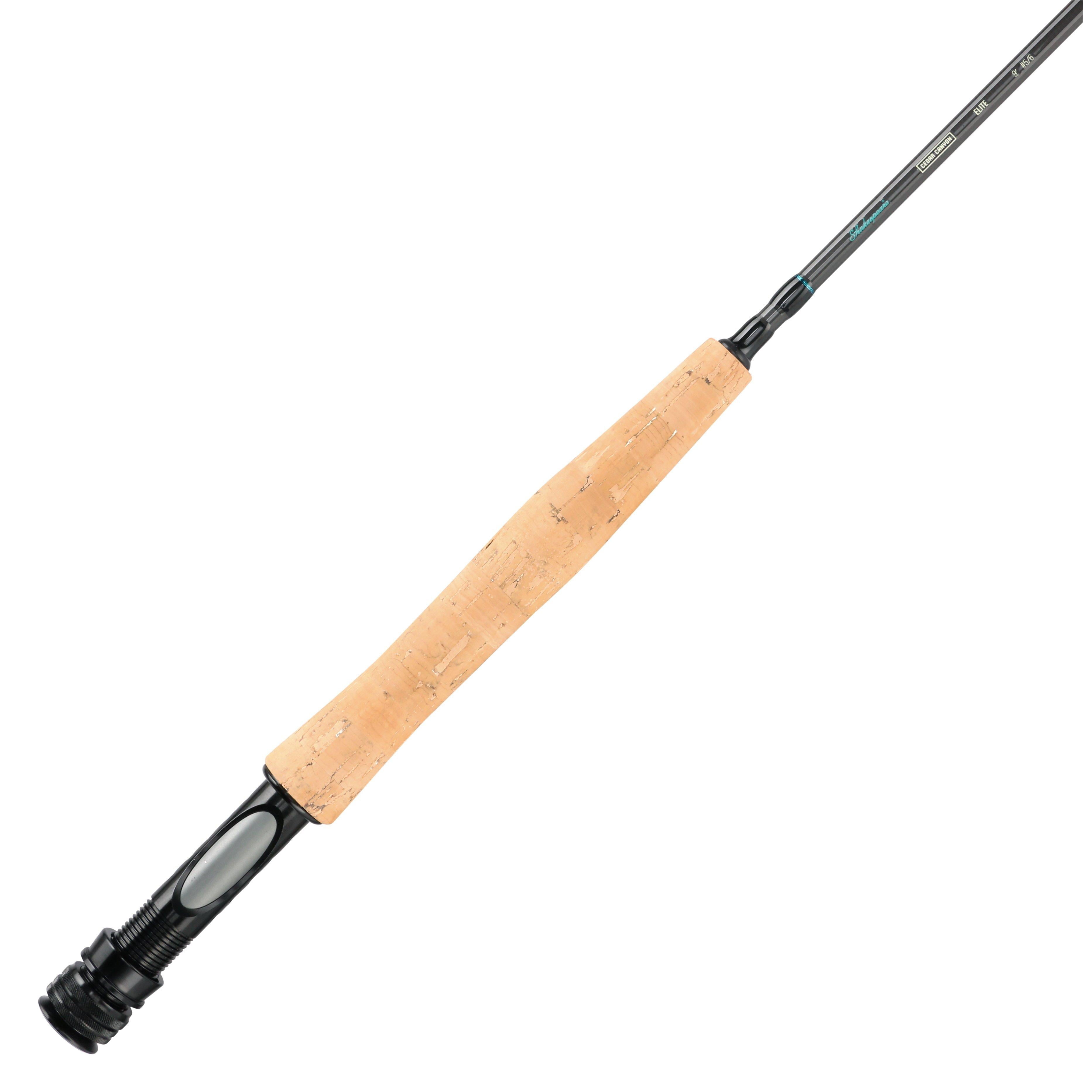 Shakespeare 9' Cedar Canyon Elite Fly Fishing Rod, 5 / 6 wt Line Rating