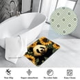 thumbnail image 3 of Panda Polyester Non-Slip Machine Washable Floor Rugs, Floor Mats, and Bath Rugs, 3 of 6