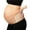 Beige, variant on AZMED Maternity Belt, Breathable Pregnancy Back Support, Premium Belly Band, More Than 1.3M Happy Mothers, Lightweight Abdominal Binder, One-Size (Black)