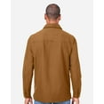 thumbnail image 3 of Harriton M72 Unisex Flex Twill Overshirt-Duck Brown-XL, 3 of 6