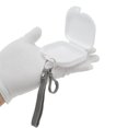 thumbnail image 3 of Unique Bargains 1 Pc Caja para Brackets con Cordón Caja de Almacenamiento Compacta Blanca Gris, 3 of 5