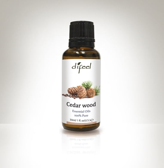 Difeel Natural Essential Oil - Cedar wood 1 oz