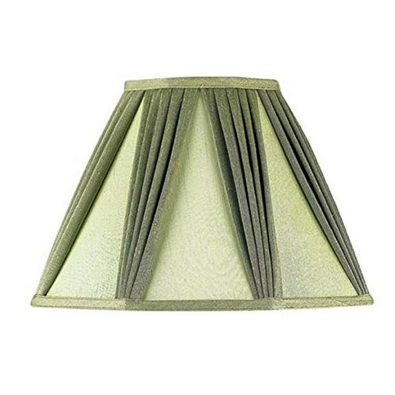 SH-1272-Cal Lighting-Empire - Dual Layers Hardback Fabric Shade-8 Inches Tall and 16 Inches Wide
