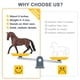 thumbnail image 3 of Juego de figuras de juguete Divwa, 8 piezas, caballo de plástico para niños de 15 a 16 cm, 3 of 6