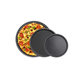 thumbnail image 1 of 3 Moldes Para Hornear Pizza Acero Inoxidable Antiadherente Xtellar Negro, 1 of 4