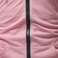 thumbnail image 6 of YYDGH Mens Zip Up Hoodie Lightweight Hoodie Full Zip Running Jacket Workout Drawstring Hoodies Hooded Sweatshirt Zipper Pocket(Pink,L), 6 of 7