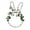 H-40x25cm /15.75x9.84in, variant on 7.8 Inch Easter Eggs Flower Wreath, Colorful Eggs & Butterflies Garland, Faux Spring Vine Base, No-Install Easter Party Decor, for Front Door, Indoor Window, Wall & Home Holiday Decor