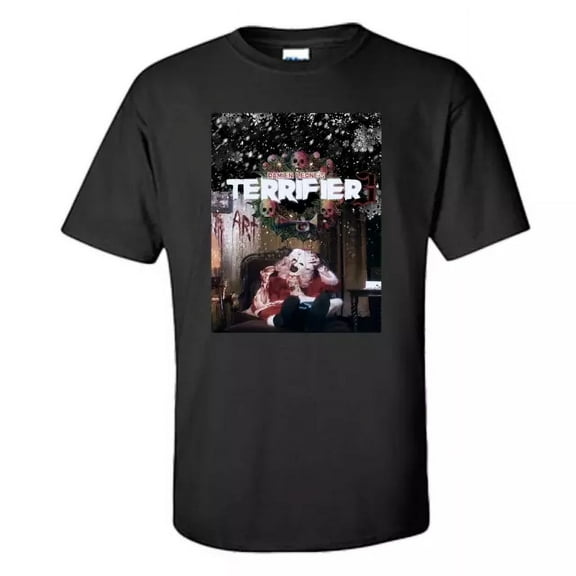 Art the clown T Shirt Art Cookies and Milk The Terrifier 3 Shirt Size S-XXXL