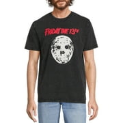 Friday the 13th Men’s Mineral Wash T-Shirt with Short Sleeves