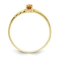 thumbnail image 2 of 10K Yellow Gold Ring Band with Stones (11) November Citrine Marquise, Size 7, 2 of 5
