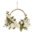 thumbnail image 2 of AuroraX Easter Wreath Bunny Wreath for All Seasons,Lent Outdoor Small Decoration, 2 of 6