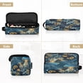 thumbnail image 5 of Hair Tool Organizer Bag with Heat Resistant Mat Removable Travel Storage Case for Hot Air Brushes Curling Irons Enchanted Ocean Scene, 5 of 8