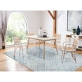 thumbnail image 3 of SAFAVIEH Metro Lauressa Geometric Area Rug, Light Blue/Ivory, 5' x 8', 3 of 9