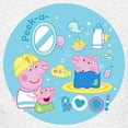 thumbnail image 3 of CafePress - Peppa Pig: Bath Time Kids T Shirt - Light Classic Kids Graphic, Short Sleeve T-Shirt, Sizes XS-XL, 3 of 4