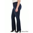 thumbnail image 2 of Alivia Ford Women's Plus Size Jeans for Women - High Rise Elastic Plus Size Bootcut Jeans for Women - 32" (24, Zoe Wash), 2 of 7