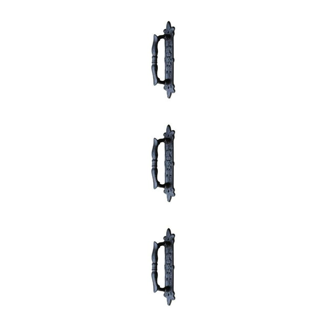 Wweixi Easy To Install Craft Door Handle With Comfortable Grip Unique For Any Home Wall Decoration Door Handle Metal Thick 7212 3Set