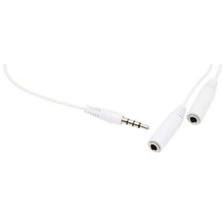 Monoprice 107116 Headphone Splitter with Separate Volume Controls_ (Best Headphone Splitter With Volume Control)