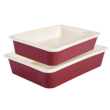 Gap Home Berry 2-Piece Nesting Stoneware Nonstick Bakeware Set