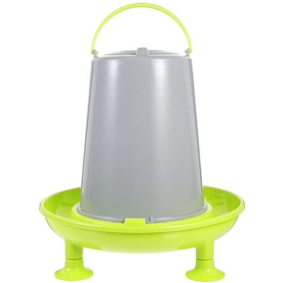 Plastic Chicken Feeding Trough 2pcs Durable Poultry Food Feeder