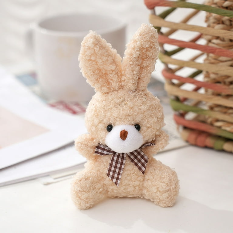 Plush bunny bag sale