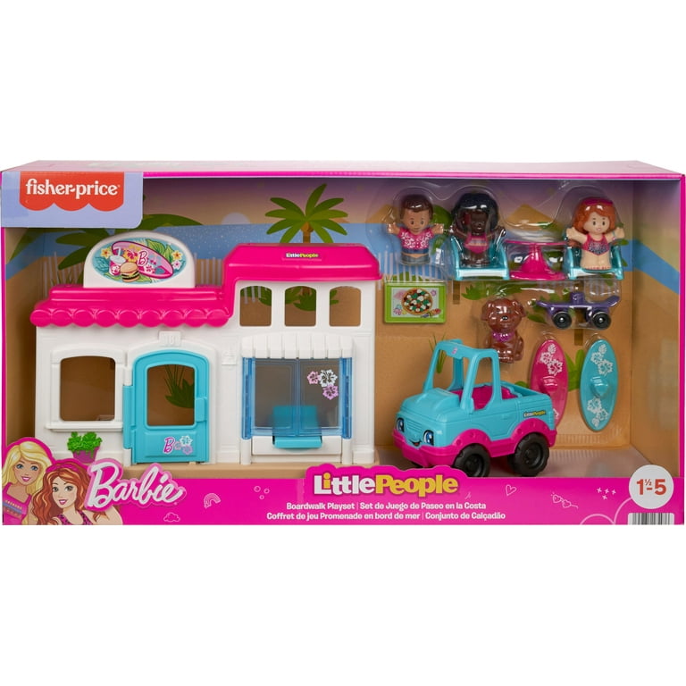  Barbie Dolls & Accessories Playset, Beach Boardwalk