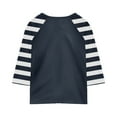 thumbnail image 5 of Xyxonk 3/4 Sleeve Shirts for Girls Summer Trendy Color Block Printed Shirts Size 10-12 Shirt Cute Kids Crewneck Knit Tee Shirts Plain Tween Girls Clothes Ropa Para Ninas De 10 a 12 Black 100, 5 of 5