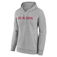 thumbnail image 2 of Women's Gray Oklahoma Sooners Arch Pullover Hoodie, 2 of 3