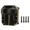 thumbnail image 2 of RC Diff Cover, Black Hard Coating Brass High Hardness RC Car Axle Housing  For Upgrade, 2 of 8