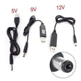 thumbnail image 4 of Ruibeauty USB 5V to 12V Boost Step Up Power Supply Cable Converter Interface 5.5*2.1MM, 4 of 5