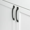 thumbnail image 3 of GlideRite 5-1/16 in. (128mm) Center-Center Twisted Cabinet Bar Pull, Matte Black - 4841-128-MB, 10 Pack, 3 of 4