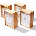 thumbnail image 6 of 101oz /3L Clear Large Wooden Cereal Containers Storage for Cereal, Rice, Snack, Candy Storage, 6 of 6