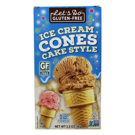 Let's Do - Gluten-Free Ice Cream Cones - 1.2 oz. (Best Ice Cream Cones)