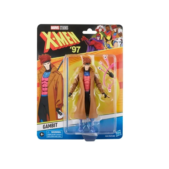 Marvel Legends Retro X-Men 97 Bishop Magneto Rogue Gambit Wolverine Storm 6" Action Figure Model Xmen Doll Toys Birthday Gift