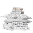 thumbnail image 6 of Noble Linens 8 Piece Dorm Bedding Bundle, Comforter & Sheet Set, Pillows, Laundry Bag, 6 of 8