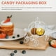 thumbnail image 5 of 2 cajas de dulces creativas con diseño de calabaza de hierro para decoración de fiestas, 5 of 6