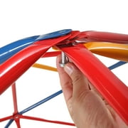 Tobbi Climbing Dome Steel Frame Monkey Bars Playset Children Outdoor Playground
