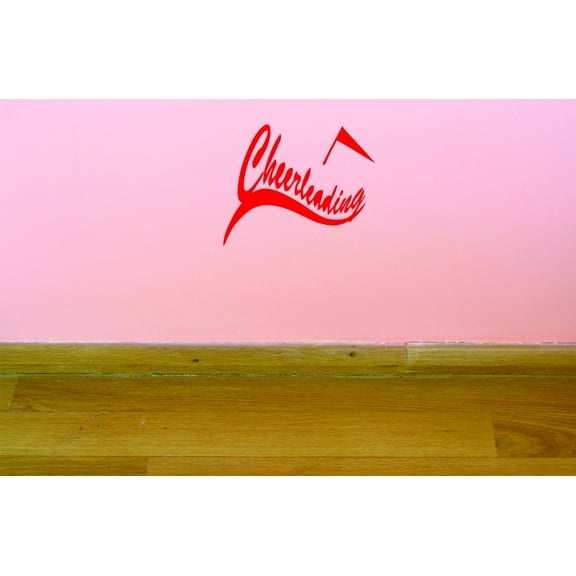 Custom Designs Cheerleading Sports Flag Girl Team Teen 16x16"